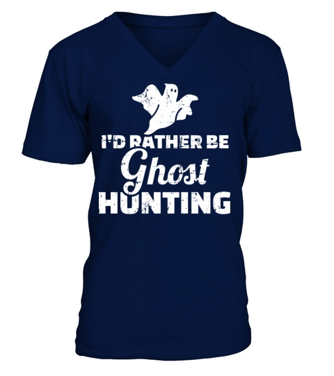 Ghost Hunting V-Neck T-shirt