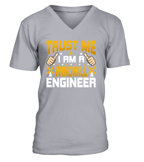 Im a Windmill Engineer Funny Windmill Engineering V-Neck T-shirt