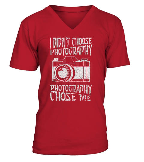 Photography T Shirt photographer V-Neck T-shirt