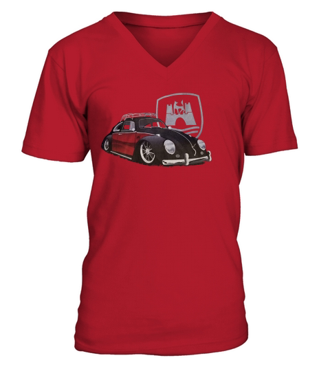 Vintage Volkswagen V-Neck T-shirt