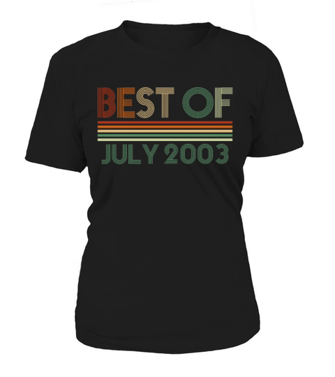 19th birthday July vintage 2003 gift idea Women's T-Shirt