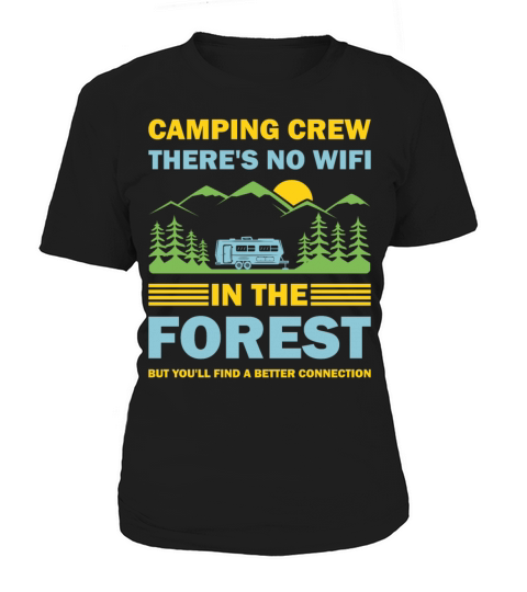 Funny Camping Crew Family Outdoor Vacation Women's T-Shirt