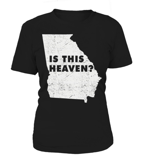 Land Map America US State Home Heaven Georgia Women's T-Shirt