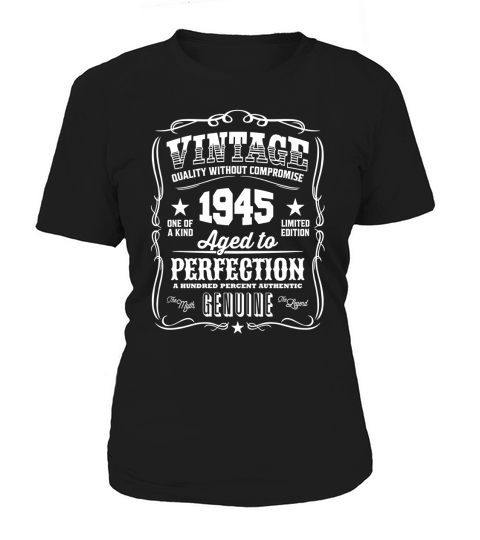 Vintage 1945 Aged to Perfection Women's T-Shirt
