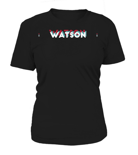 Watson Name - Funny Name Watson 80s theme Women's T-Shirt