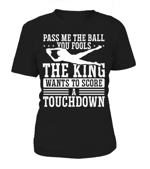 Wide Receiver Touchdown Football Pass Catcher Women's T-Shirt