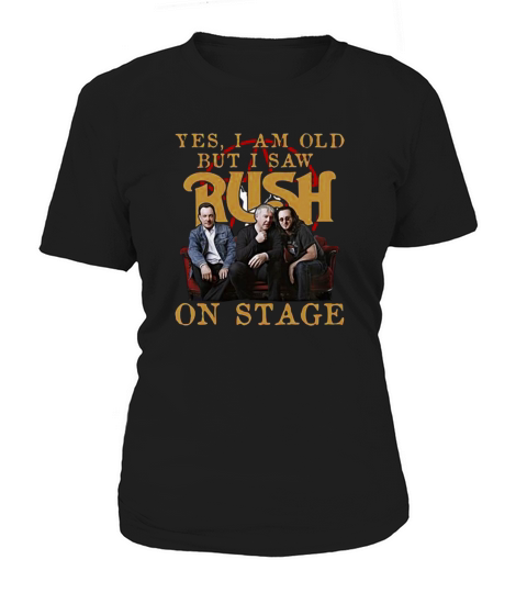 Yes i am old but i saw Rush band on stage shirt - Coffee Mug (colored) Women's T-Shirt