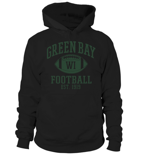 Green Bay Football Est 1919 – T-shirt Hoodie Unisex