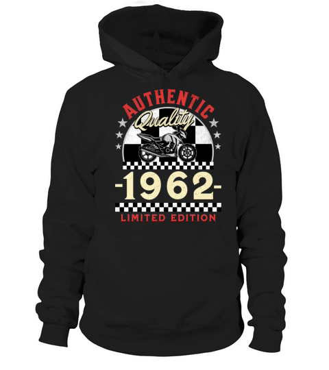 Happy 60th Birthday Biker 60 Years Old Vintage Hoodie Unisex