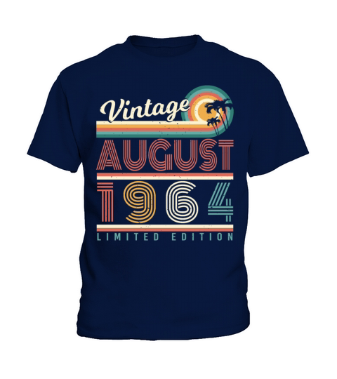 August 1964 Vintage Kids T-Shirt