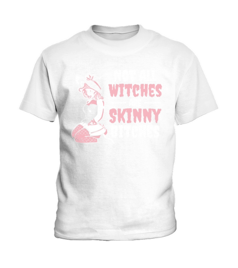 Halloween Witchy Drawings Witch Fan Line Art Kids T-Shirt