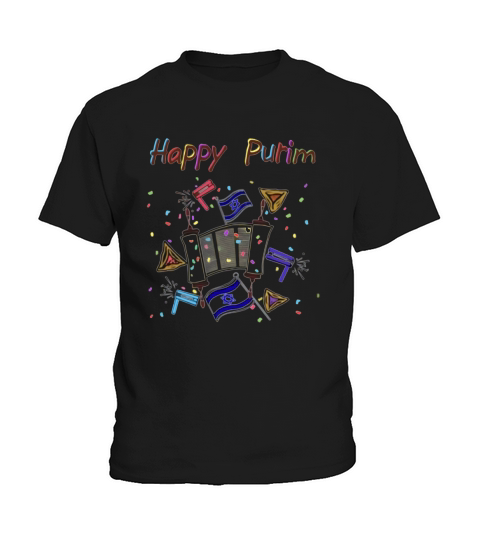 Happy Purim Light Kids T-Shirt