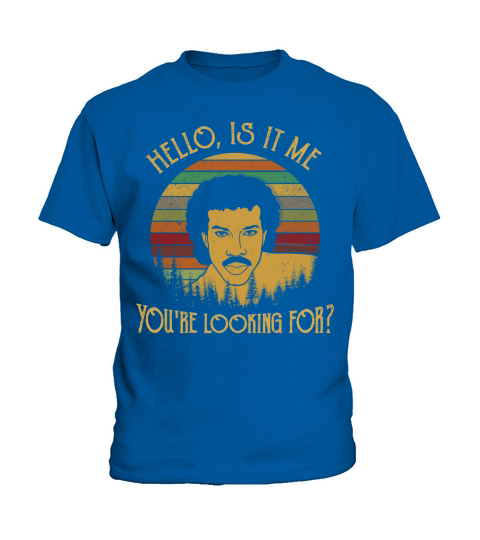 Hello is it me You are looking for vintage Kids T-Shirt