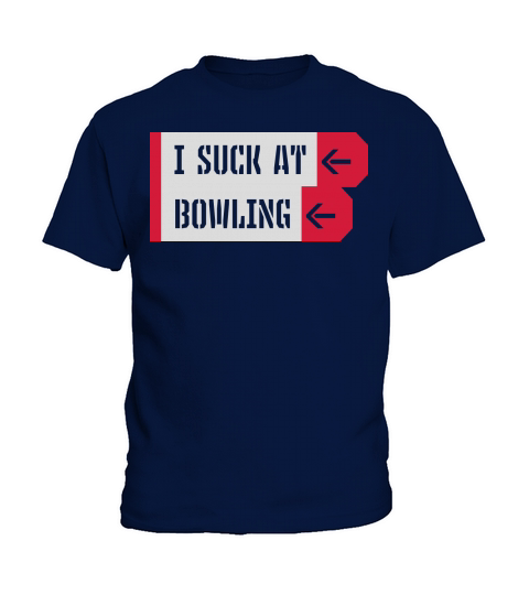 I suck at bowling Kids T-Shirt