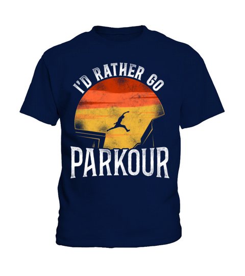 Parkour Free Running Traceur Kids T-Shirt