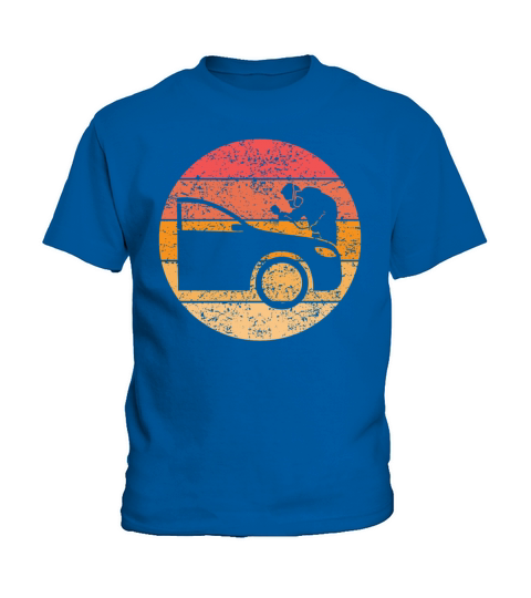 Vehicle Painter Profession Training Retro Gift Kids T-Shirt