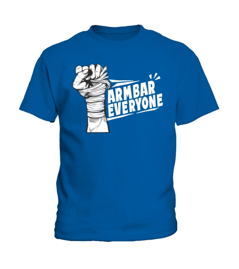 Vintage BJJ Armbar Everyone Retro Grappling Jiu Ji Kids T-Shirt