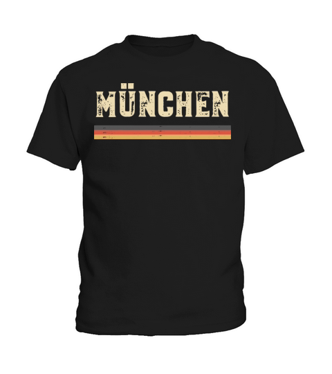 Vintage Munchen Munich National Flag Kids T-Shirt