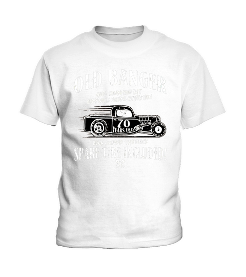 Vintage Old Banger 70th birthday shirt Gift T-Shirt Kids T-Shirt
