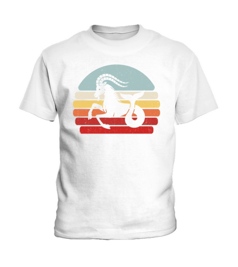 Vintage Zodiac Sign CAPRICORN Kids T-Shirt