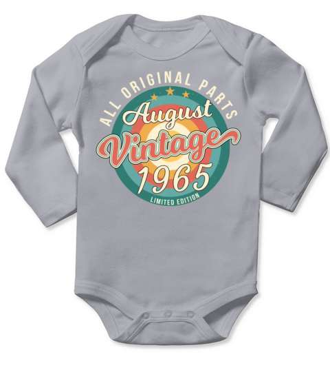 1965 August Limited Edition Long Sleeve Baby One-Piece
