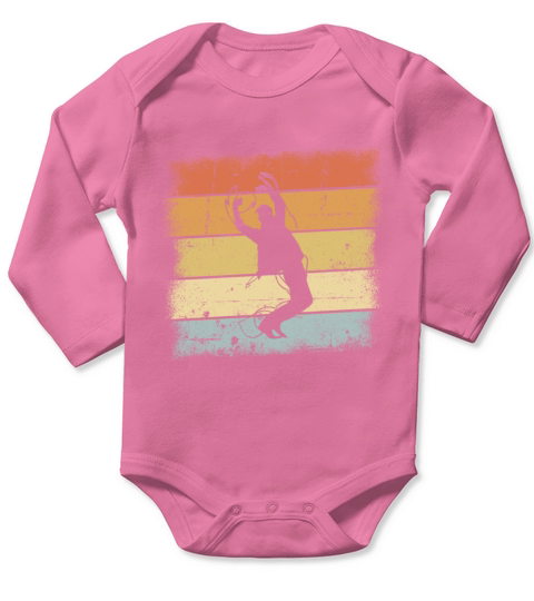 Dancing Sunset Long Sleeve Baby One-Piece