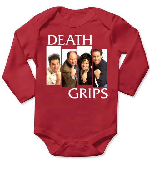 Death Grips Long Sleeve Baby One-Piece