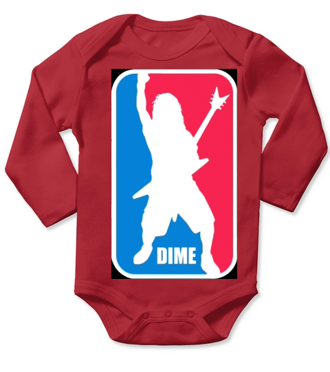 DIME: Dimebag Darrell Sport Logo - iPhone 7 Long Sleeve Baby One-Piece