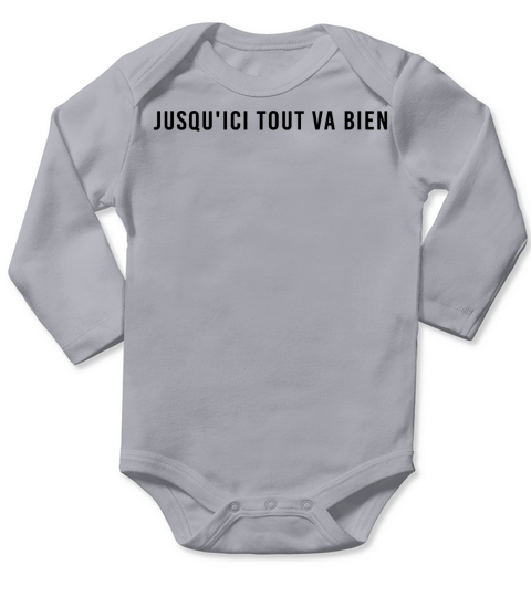 Jusquici tout va bien Long Sleeve Baby One-Piece