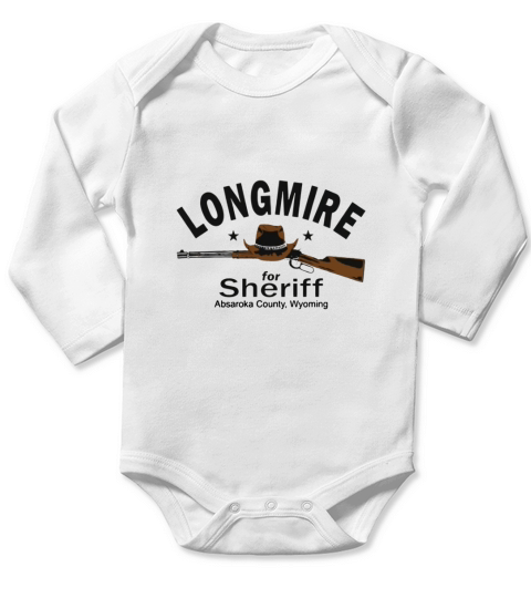 Longmire Awesome Long Sleeve Baby One-Piece