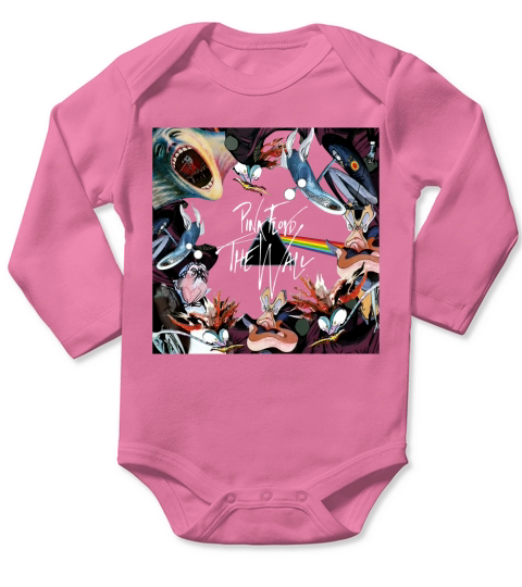 PINK FLOYD Long Sleeve Baby One-Piece