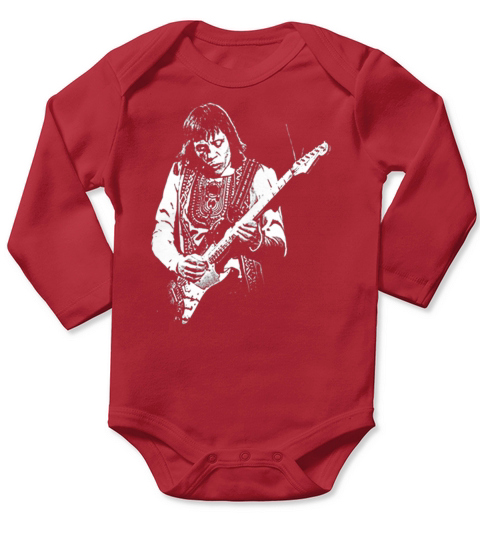 Robin Trower Live Fan Long Sleeve Baby One-Piece