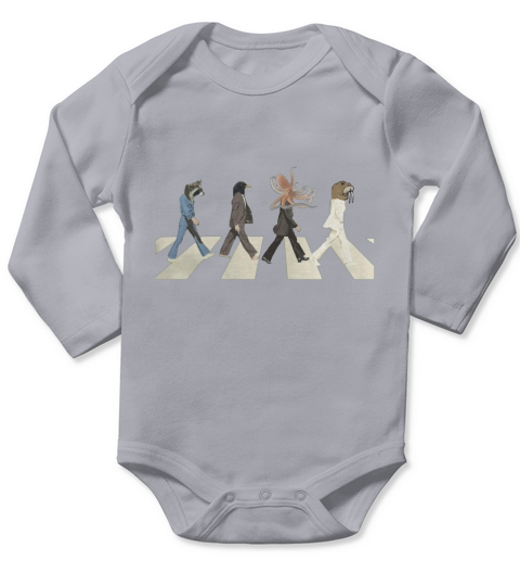 The Beatles Abby Road Long Sleeve Baby One-Piece