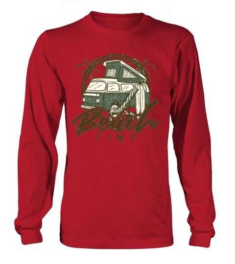 Beach Time on The Beach Long sleeved Unisex