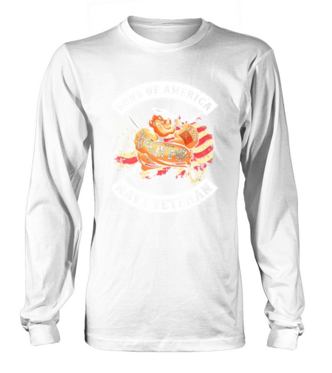 Popeye Sailor Man Son Of American flag Navy Veteran shirt Long sleeved Unisex