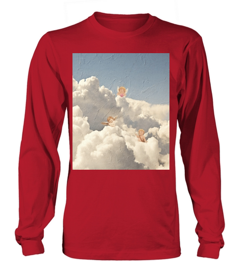 Vintage Cloud Aesthetic Dreamcore Angelcore Angel Long sleeved Unisex