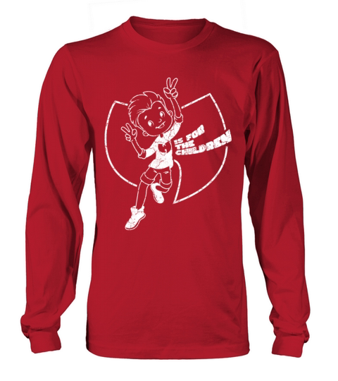 wutang is for the children v2 white Long sleeved Unisex