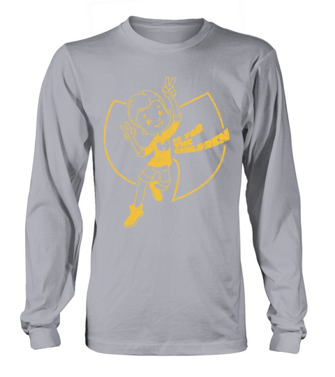 wutang is for the children v2 yellow Long sleeved Unisex