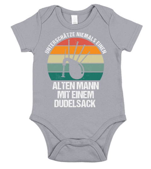 Bagpipe Bagpiper Gift Short Sleeve Baby One-Piece