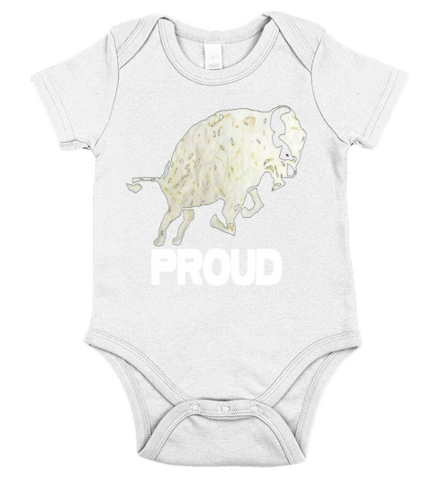 Buffalo ProudÂ© Womens T Red Short Sleeve Baby One-Piece