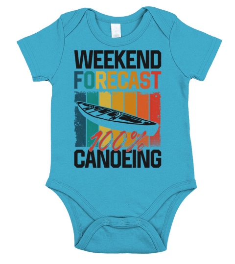 Canoe Canoeing Vintage Retro Short Sleeve Baby One-Piece