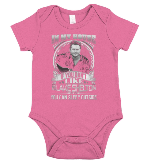 CS-Blake Shelton Short Sleeve Baby One-Piece