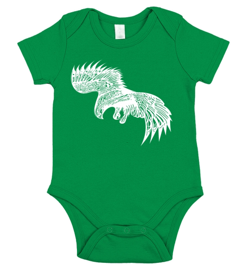 Eagle Swooping For Birders And Falconers Short Sleeve Baby One-Piece