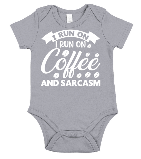 Funny Coffee T Shirt Short Sleeve Baby One-Piece