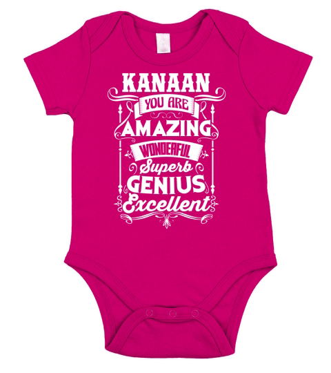 Funny Tshirt For KANAAN Short Sleeve Baby One-Piece