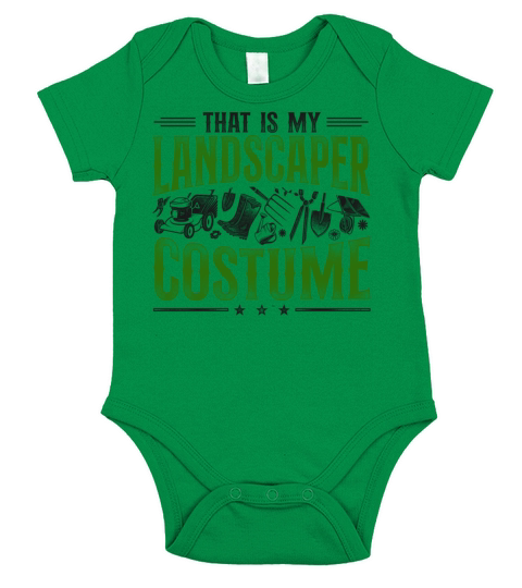 Landscaper Landscaping Landscape Short Sleeve Baby One-Piece