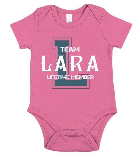 LARA Shirts - Team LARA Lifetime Member Name Shirts Short Sleeve Baby One-Piece
