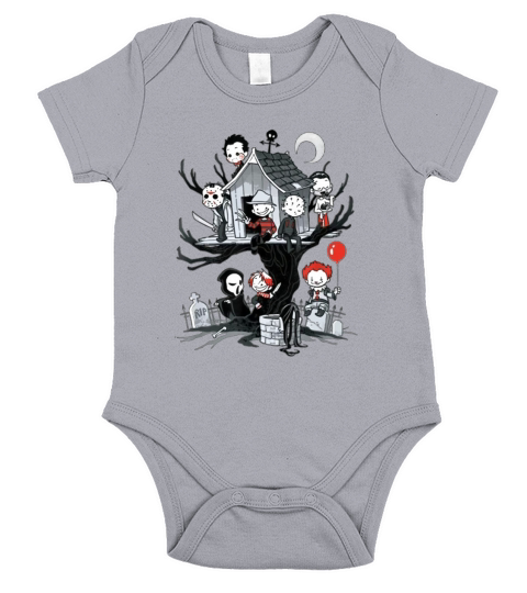 Maniac Park Horror Movie Halloween shirt Short Sleeve Baby One-Piece