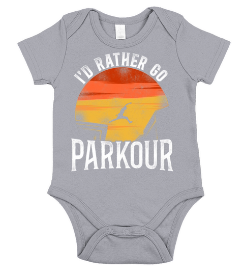 Parkour Free Running Traceur Short Sleeve Baby One-Piece