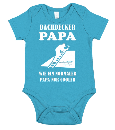 Roofer Dad Quote Craftsman Profession Gift Short Sleeve Baby One-Piece